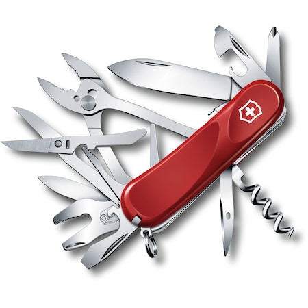 Swiss Army Brands 2024 Victorinox 2.5223.Seus2 Evolution S557, Red VIC-2.5223.SE-X2